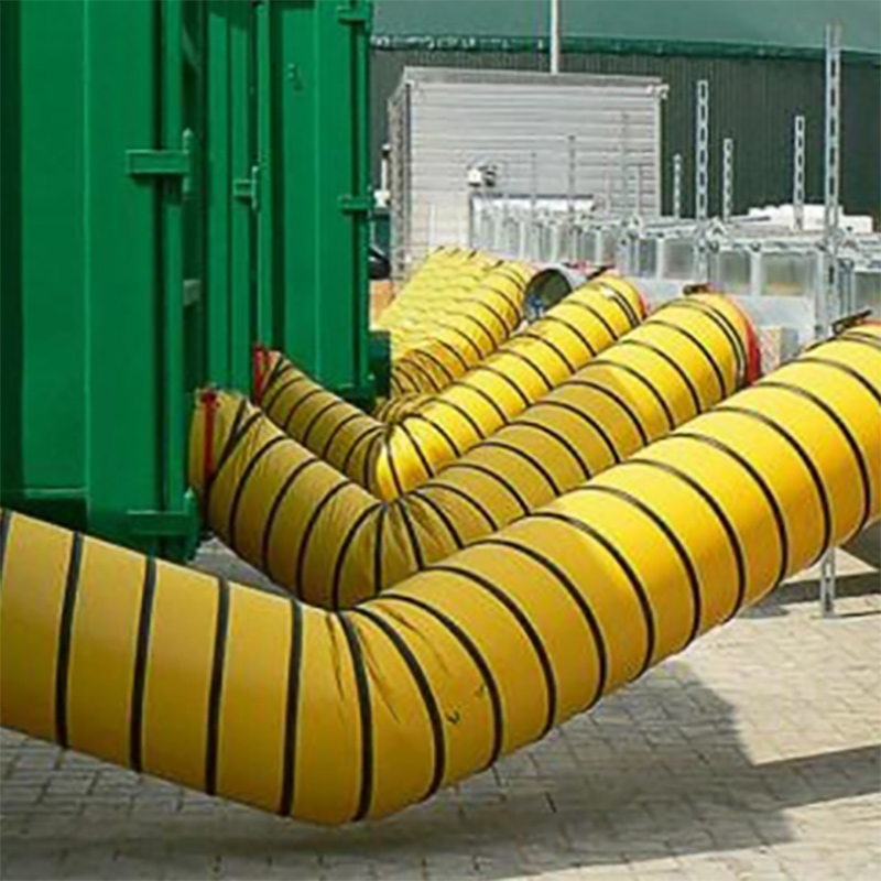 Air Duct PVC Coated Polyester Fabric for Building Construction Industrial
