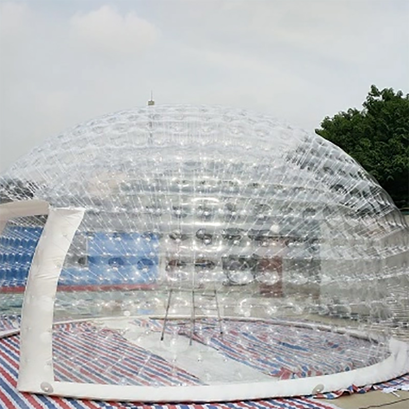 PVC Transparent Film for  Inflatable Clear Dome Tent