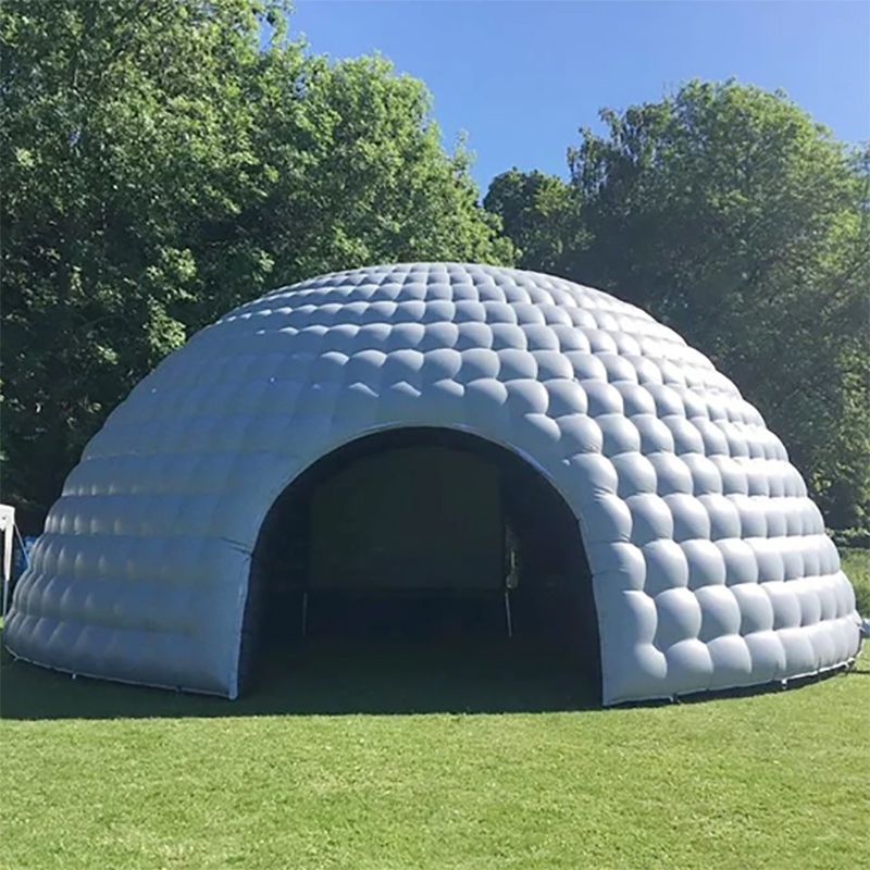 PVC Coated Polyester Fabric for Family Camping Inflatable House