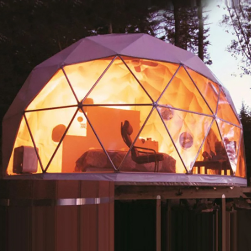  Half Geodesic Dome PVC Transparent Film