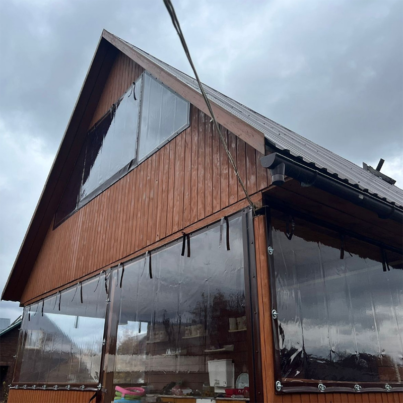 PVC Transparent Film for Transparent Flexible Window