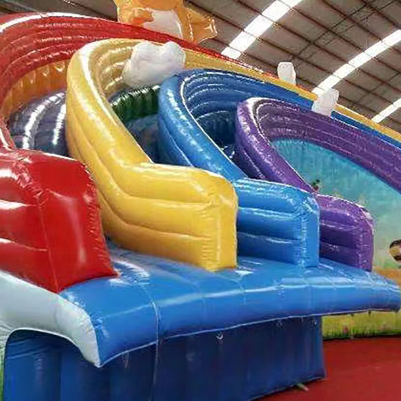 PVC Coated Polyester Fabric for Inflatable Slide