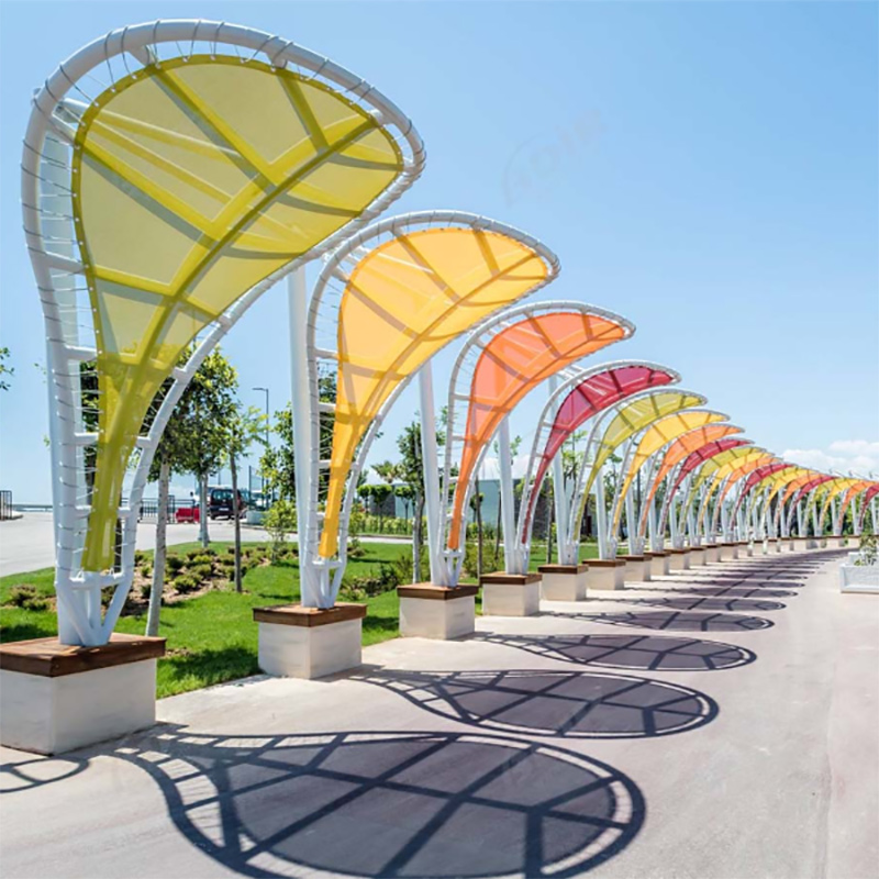 PVC membrane material for Colorful Building Membrane Structure