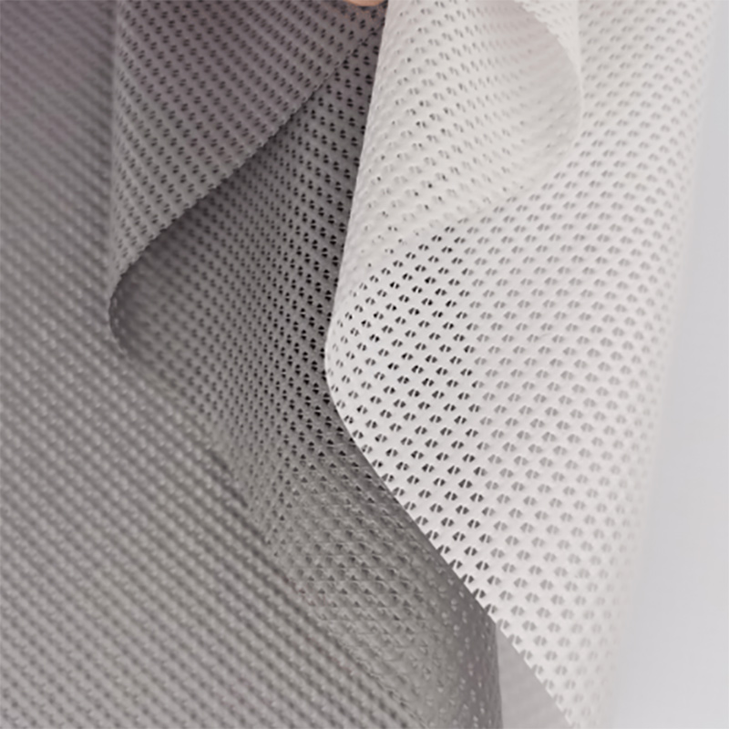 Plastic Coated Polyester Mesh Textile Fabric