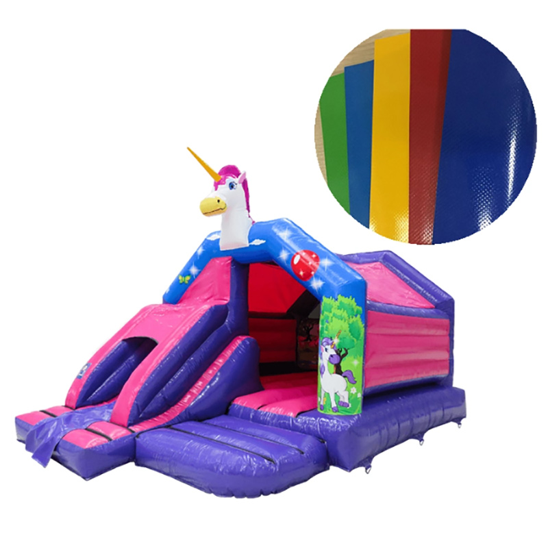 PVC Coated Polyester Fabric for Inflatable Bouncy House