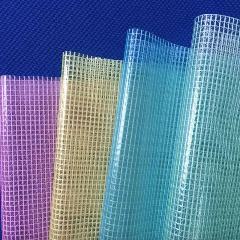 PVC Transparent Clear Mesh Fabric for Tent Window