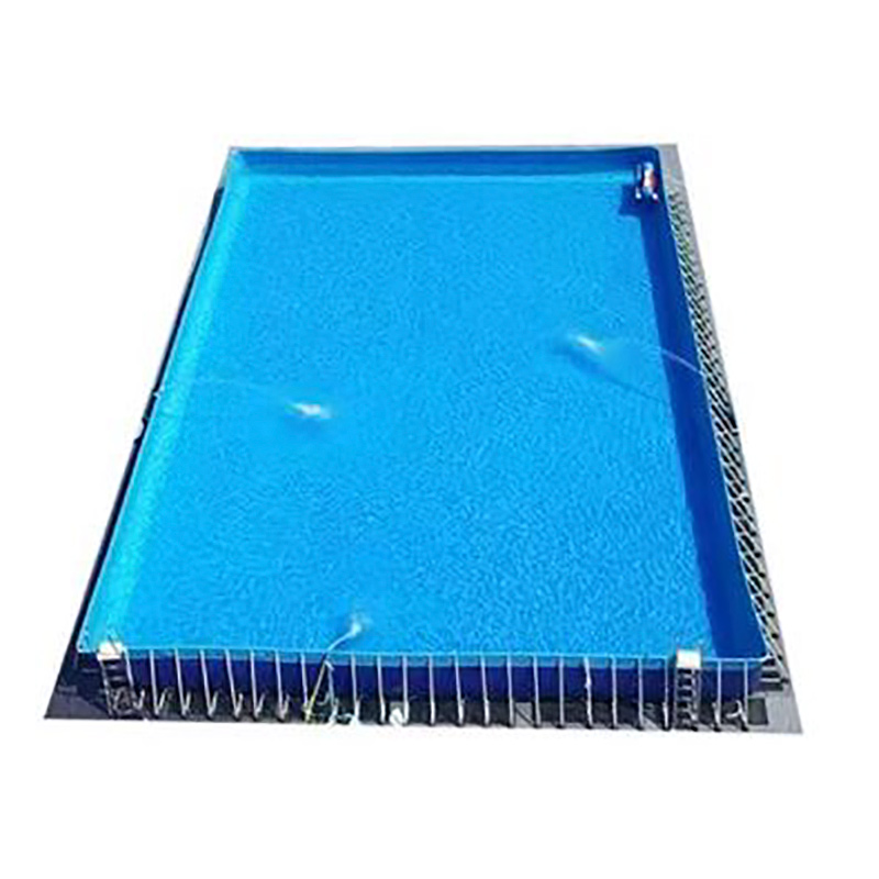 PVC Coated Polyester Fabric for  Above Ground Metal Frame Swimming Pool