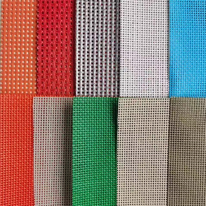 PVC Coated Polyester Mesh Fabric for Banner in Boulevard