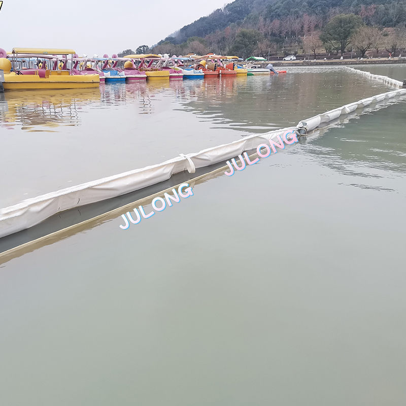 PVC Coated Fabric for oil isolation fence