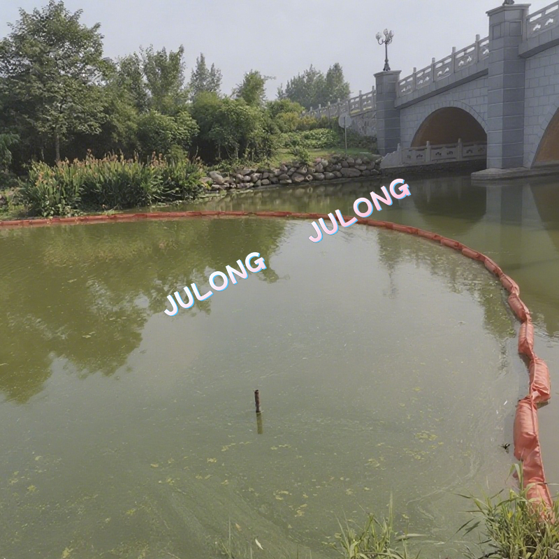 PVC Coated Fabric for oil isolation fence