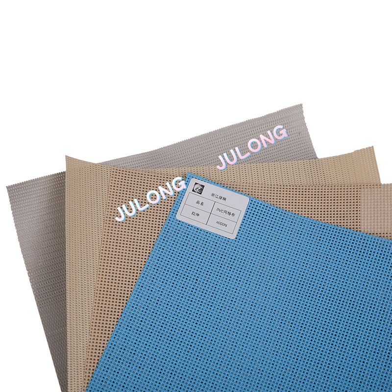 400G PVC Coated Polyester Mesh Fabric For Outdoor Sunshade